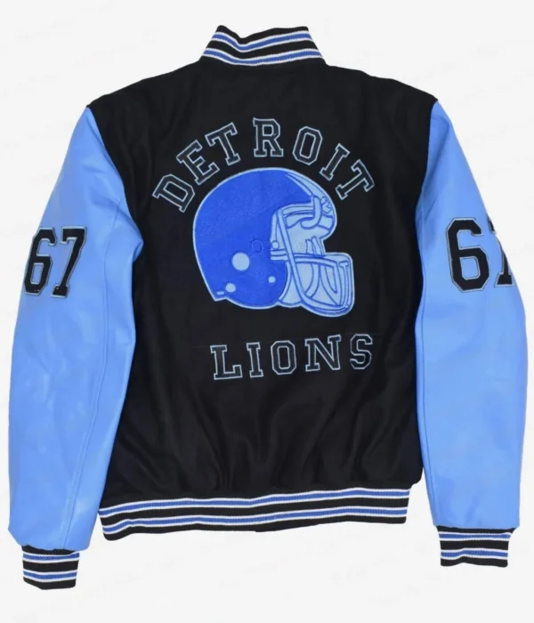 Eddie Brock Venom 2 Detroit Lions Varsity Jacket