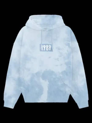 1989 Blue Tie Dye Hoodie