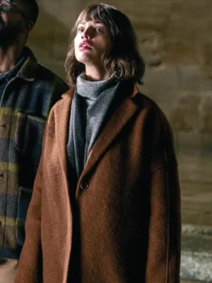 Eiza González 3 Body Problem S01 2024 Brown Coat