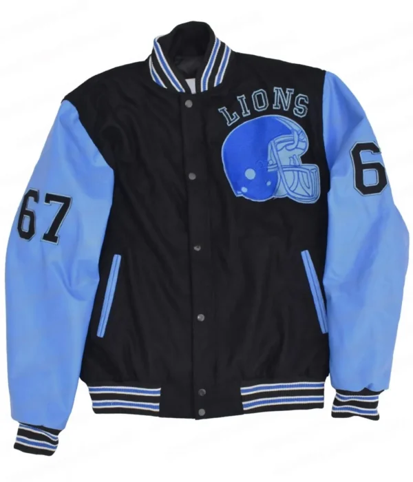 Eddie Brock Venom 2 Detroit Lions Varsity Jacket