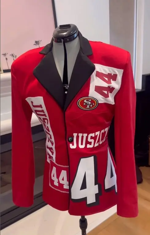 Kristin Juszczyk 49ers Blazer