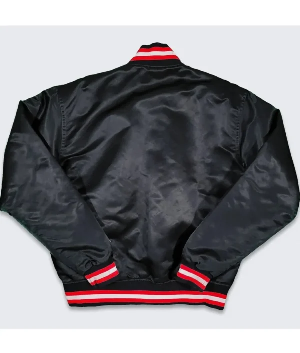 80’s Chicago Bulls Black Bomber Jacket