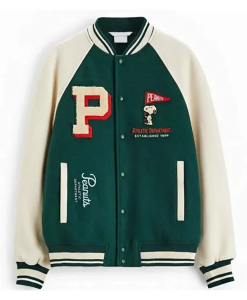 Aéropostale Snoopy Varsity Jacket