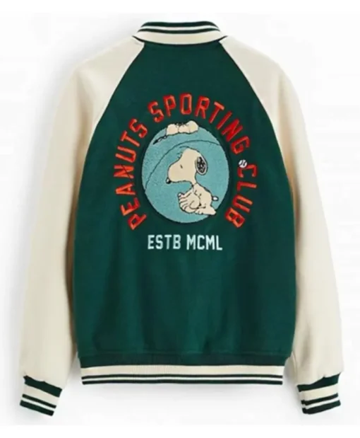 Aéropostale Snoopy Varsity Jacket