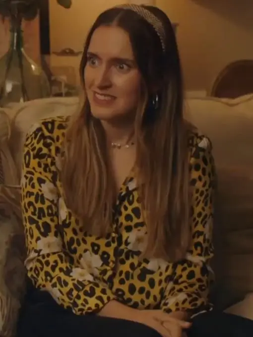 Buffering S02 Ashley Leopard Print Shirt