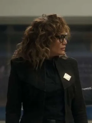 Atlas 2024 Jennifer Lopez Black Jacket