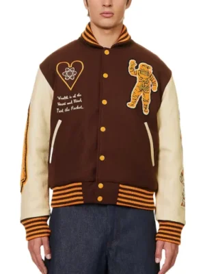 Billionaire Boys Club Brown Letterman Jacket