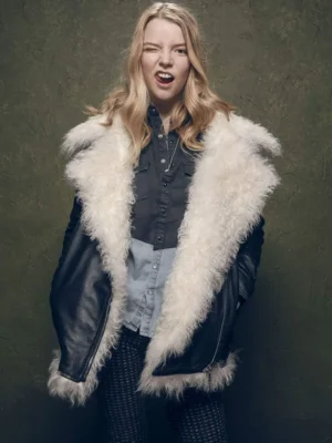 Anya Taylor Joy Fur Jacket