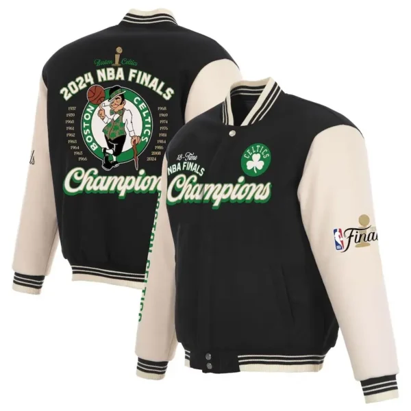 Boston Celtics 2024 NBA Finals Champions Jacket