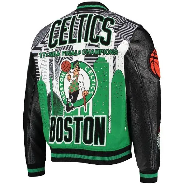 Boston Celtics Championship Varsity Jacket