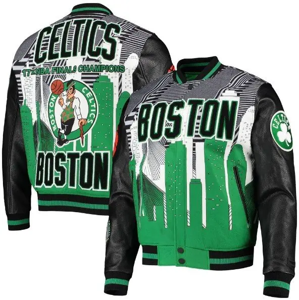 Boston Celtics Championship Varsity Jacket