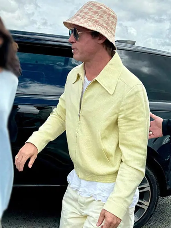 F1 2025 Brad Pitt Yellow Jacket