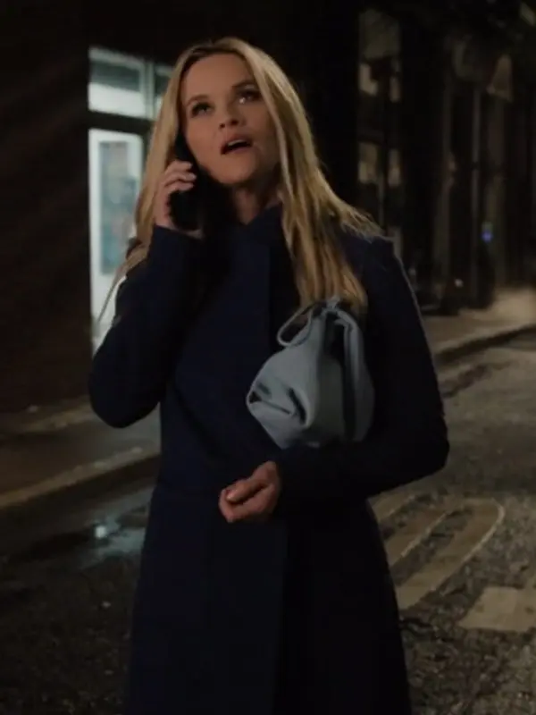 The Morning Show S03 Reese Witherspoon Blue Coat