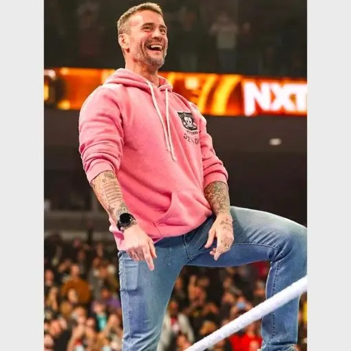 Bret Hart Pink Hoodie