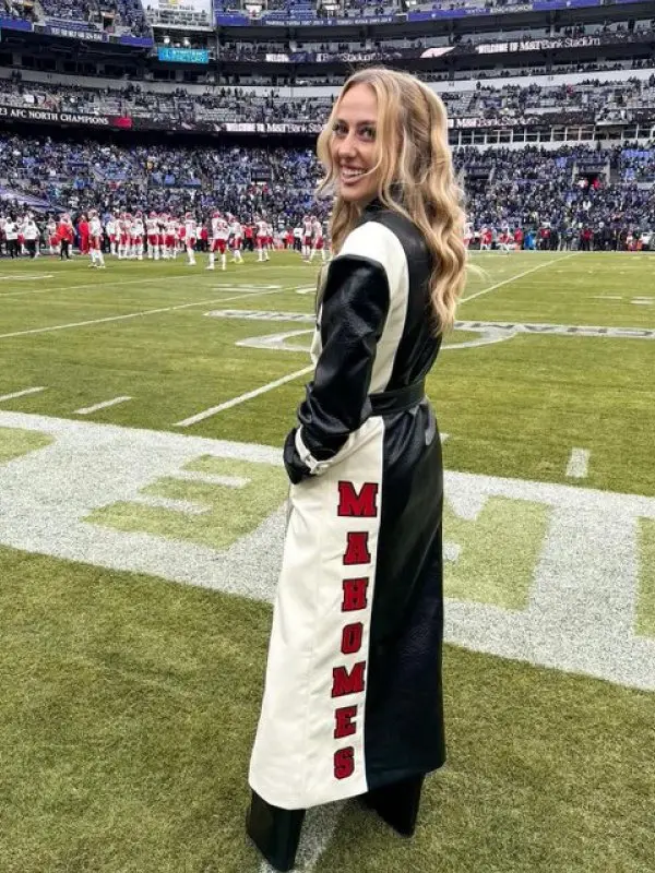 Brittany Mahomes AFC Championship Coat