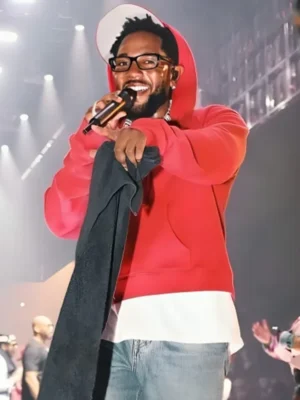 Kendrick Lamar Red Hoodie