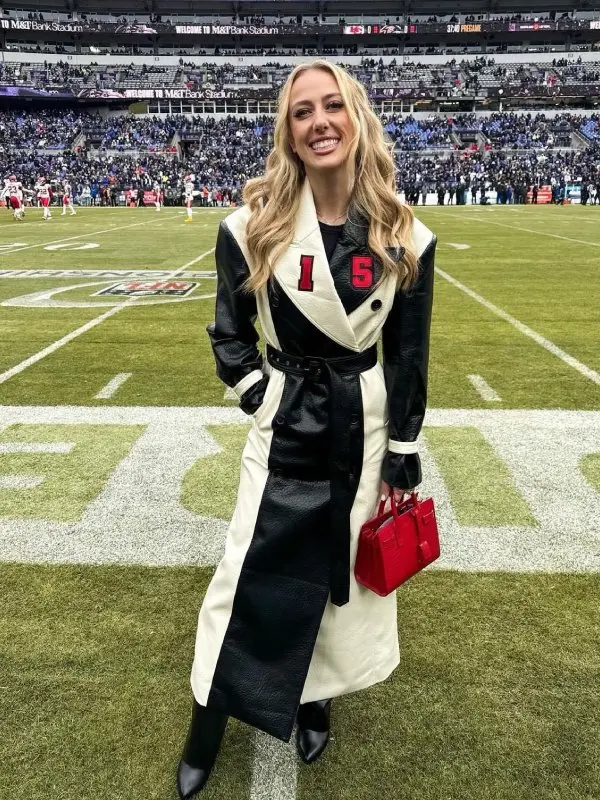 Brittany Mahomes AFC Championship Coat