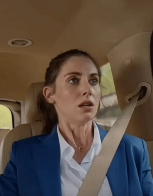 Freelance 2023 Alison Brie Blue Blazer