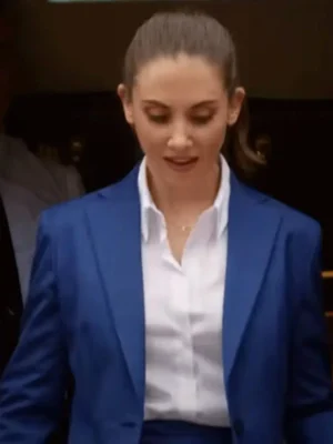 Freelance 2023 Alison Brie Blue Blazer