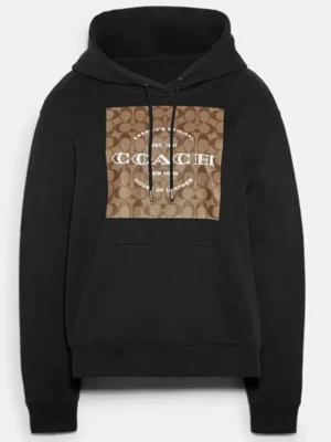 Coach Signature Pullover Hoodie