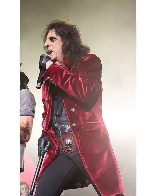 Alice Cooper Red Coat