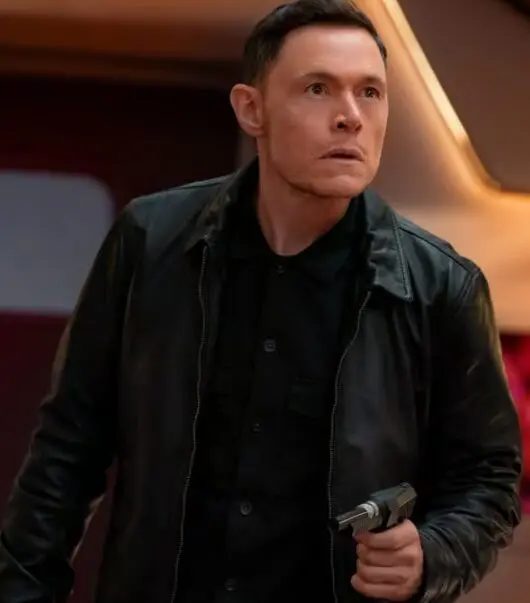 Lift 2024 Burn Gorman Black Leather Jacket