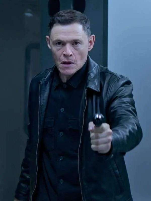 Lift 2024 Burn Gorman Black Leather Jacket