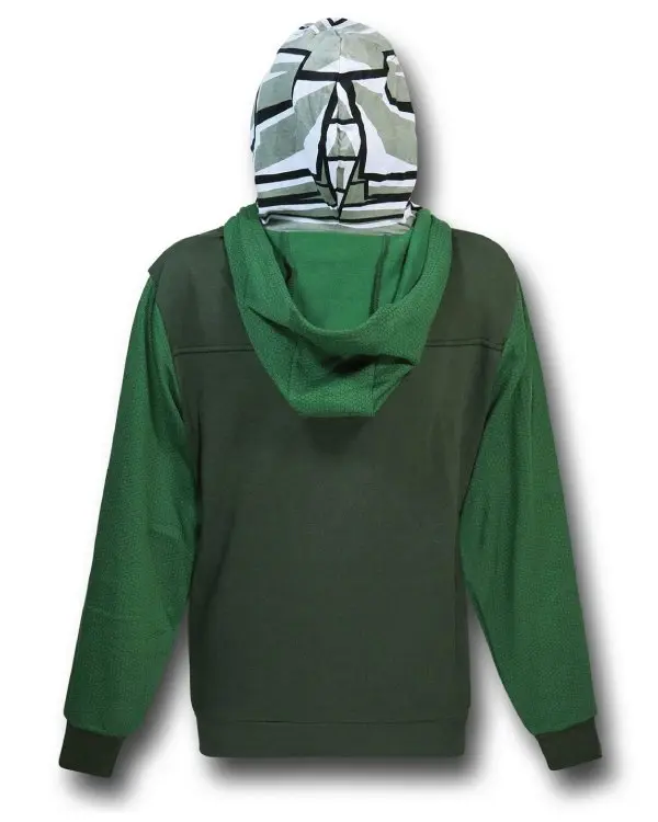 Doctor Doom Masked Costume Hoodie