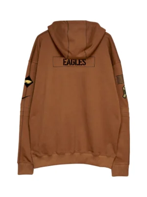 EAGLES-SALUTE-TO-SERVICE-BROWN-HOODIE.webp