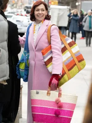 Elsbeth Carrie Preston Pink coat