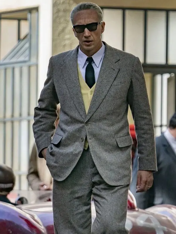 Ferrari 2023 Adam Driver Grey Suit