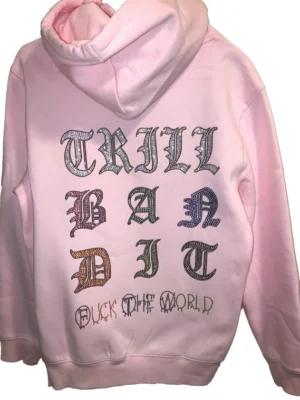 Fuck The World Pink Valentines Day Hoodie