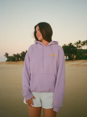 Gift Giving Oversized Lux Hoodie in Lavender