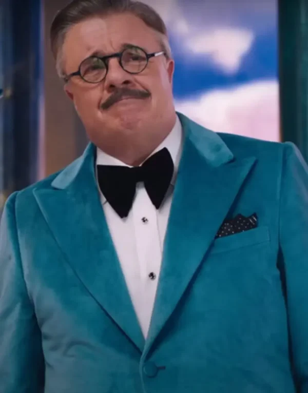 Dicks The Musical 2023 Nathan Lane Blue Blazer