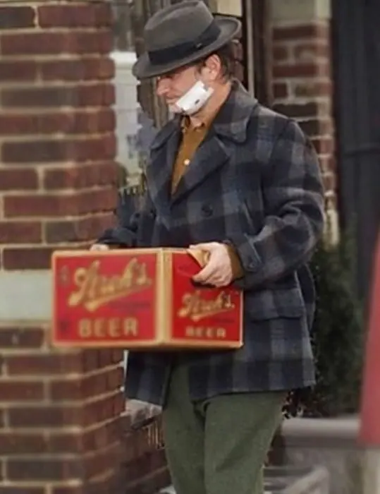 Eileen 2023 Shea Whigham Plaid Coat