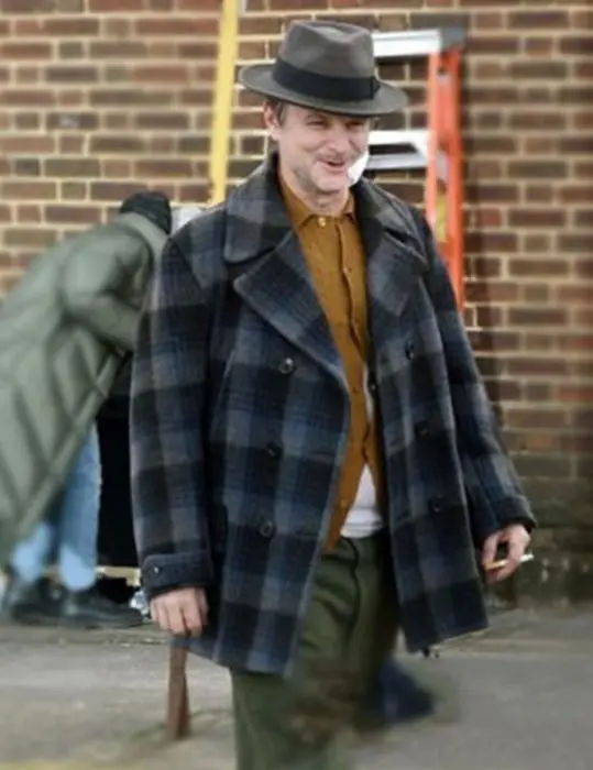 Eileen 2023 Shea Whigham Plaid Coat