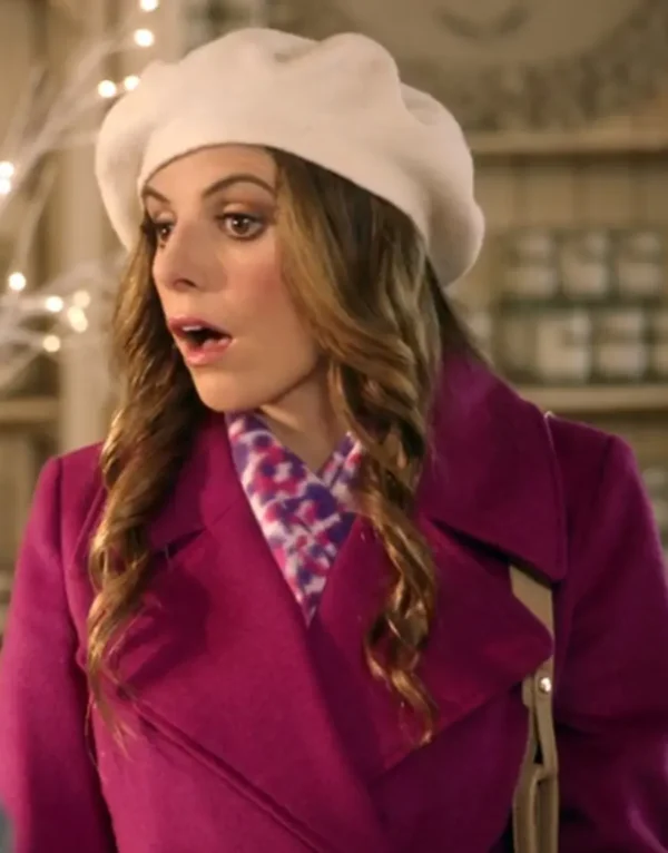 Christmas By Candlelight 2023 Erin Agostino Purple Coat