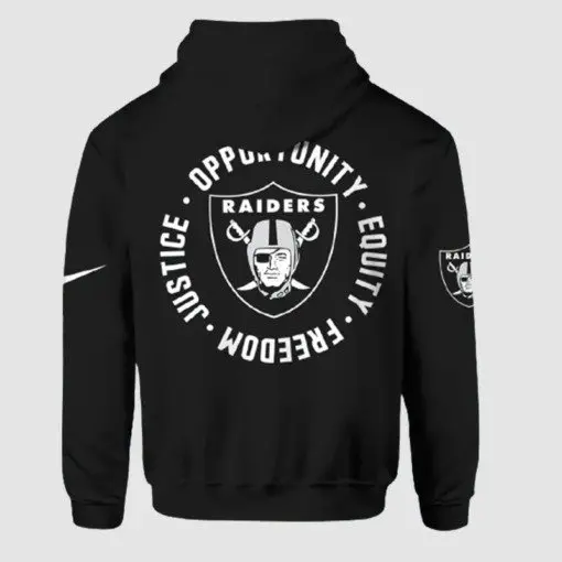 Justice Opportunity Equity Freedom NFL Hoodie