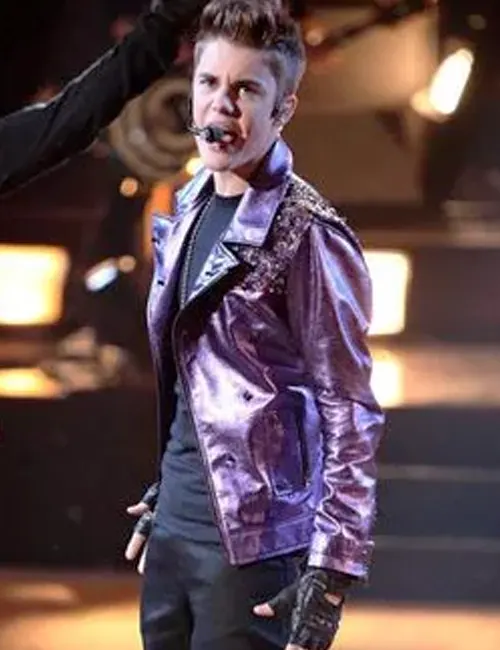 Justin Bieber Never Say Never Leather Jacket