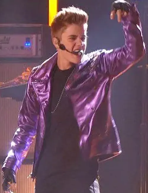 Justin Bieber Never Say Never Leather Jacket