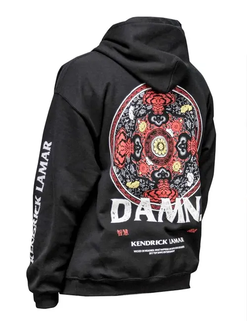 Kendrick Lamar Kung Fu Kenny Black Hoodie