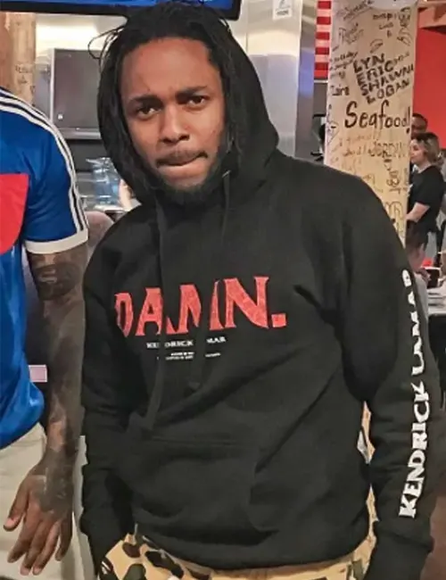 Kendrick Lamar Kung Fu Kenny Black Hoodie