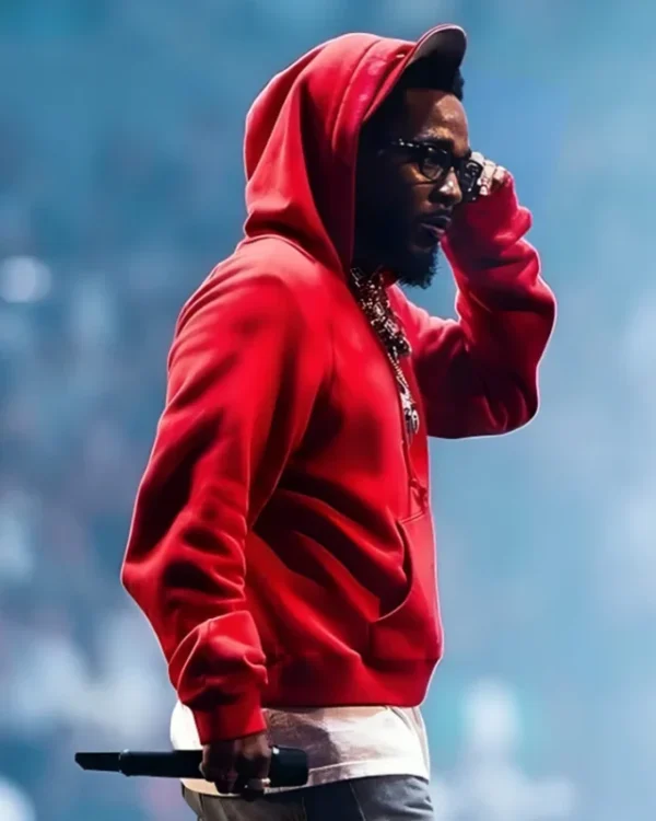 Kendrick Lamar Red Hoodie