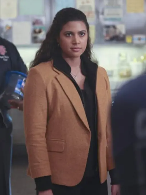 Chicago Fire Kylie Estevez Orange Blazer