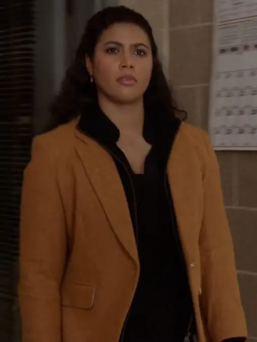 Chicago Fire Kylie Estevez Orange Blazer