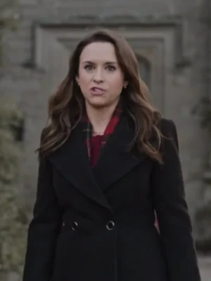 A Merry Scottish Christmas 2023 Lacey Chabert Coat