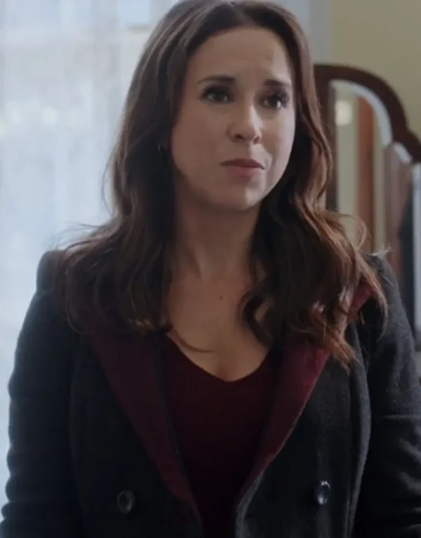 A Merry Scottish Christmas 2023 Lacey Chabert Coat