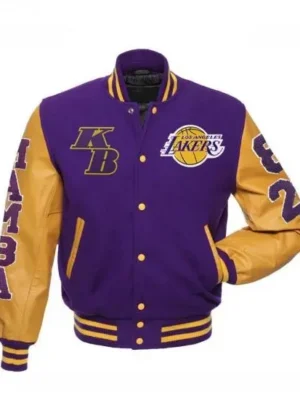 Mamba La Lakers Legend Never Die Varsity Jacket