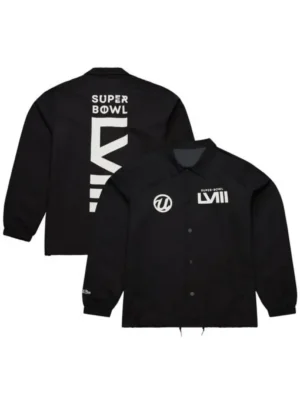 Super Bowl Lviii Mitchell & Ness Usher Coaches Jacket