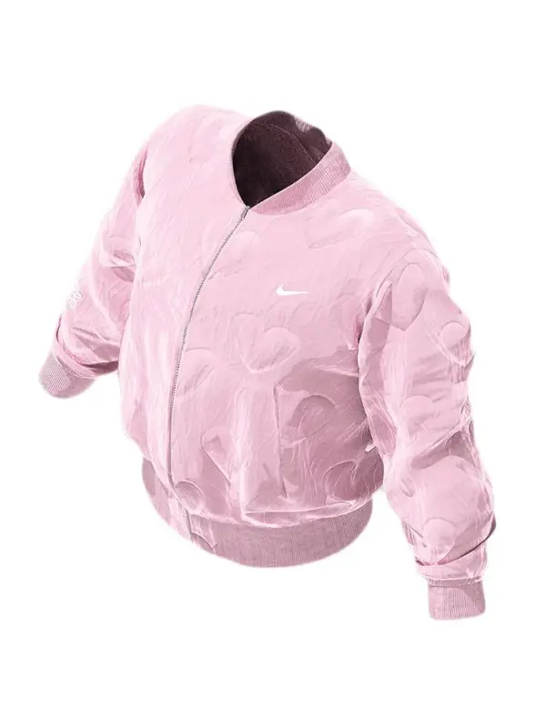 Drake Laugh Now Cry Later Pink Bomber Jacket